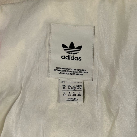 adidas Originals + UO Floral Jacquard Bomber Jacket in Sz M - Picture 5 of 8